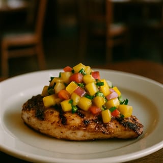 Mango Salsa Chicken