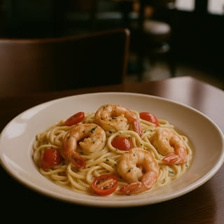 Seaside Shrimp Pasta